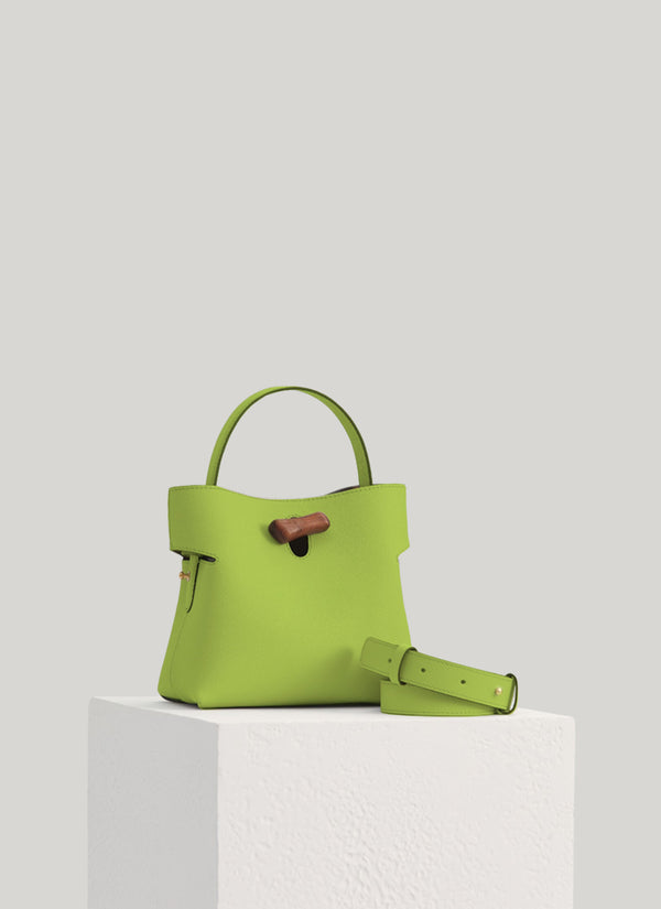 Gaia Tote Bag - Lime Leaf