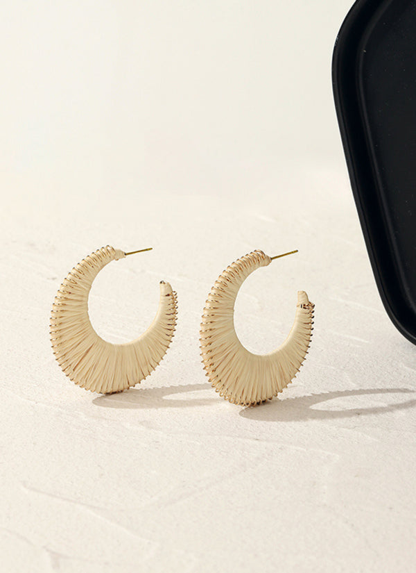 Luna Crescent Hoops